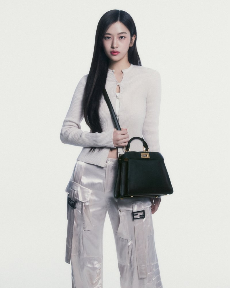 펜디 새 글로벌 앰배서더로 발탁된 걸그룹 아이브의 안유진.(펜디제공)
