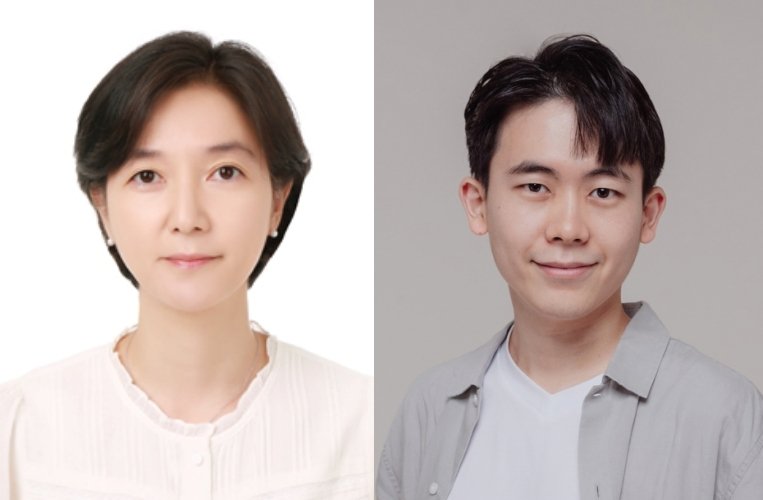 지스트 이수정 교수(사진 왼쪽)와 캘리포니아 대학교 머세드 물리학 박사과정 오상현씨(지스트 제공)/뉴스1