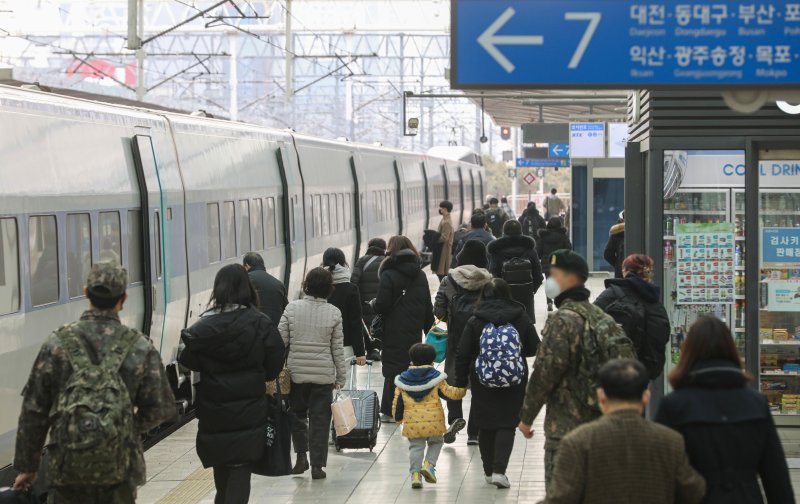 설 앞두고 ‘KTX 연착’ 두 달 새 600건 이상 폭증