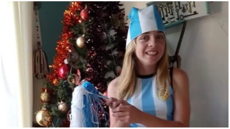 '블랙아웃 챌린지'를 하다가 숨진 아르헨티나 소녀 밀라그로스 소토(12). (페이스북)