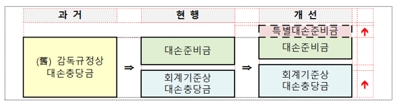 은행업감독규정 개정안으로 신설된 '특별대손준비금'. 금융감독원 제공.