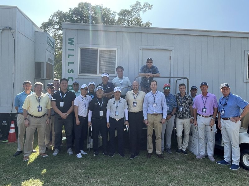 [서울=뉴시스]국제 회의에 참석한 KPGA 경기위원회. 2023.01.31. (사진=KPGA 제공) *재판매 및 DB 금지