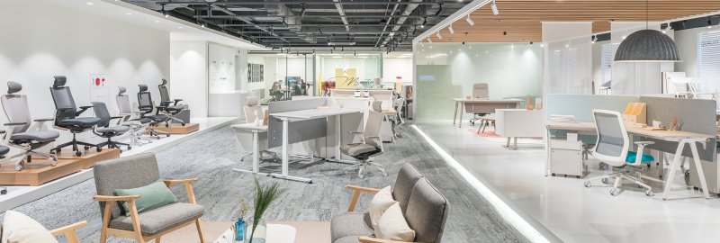 퍼시스 서울본사 쇼룸(퍼시스 홈페이지 갈무리)