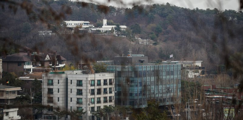 2022년 3월 21일 촬영한 서울 용산구 한남동 주요 기관장 공관 모습. 사진=뉴스1