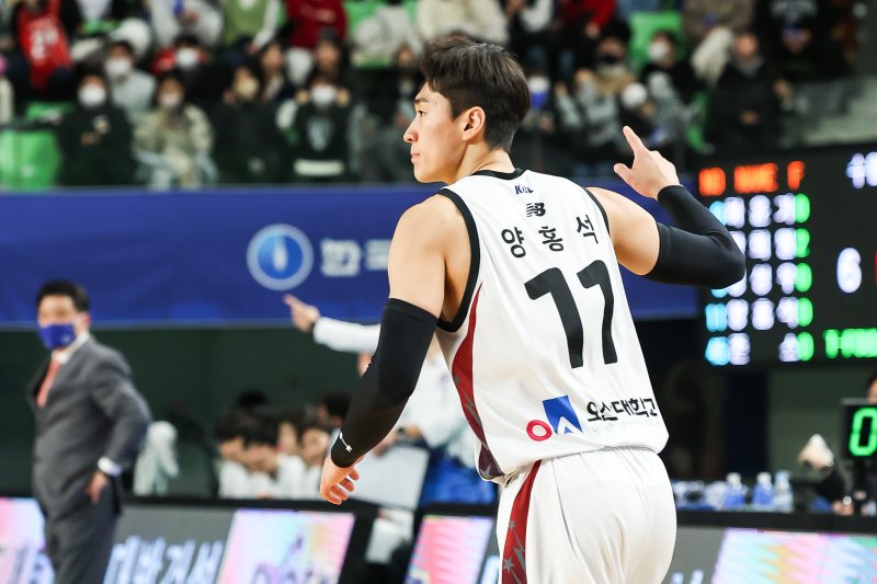 [서울=뉴시스]프로농구 수원 KT 양홍석. (사진=KBL 제공)