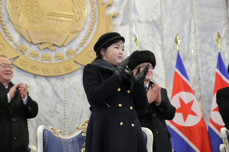 북한 노동당 기관지 노동신문이 지난 9일 보도한 김정은 총비서의 딸 김주애의 모습. /사진=뉴스1