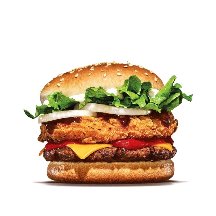 [서울=뉴시스]버거킹 불고기몬스터버거.(사진출처: 버거킹 제공) 2023.02.13.