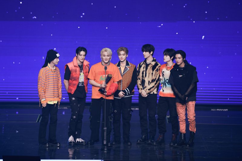 지난 10~11일 서울 잠실실내체육관에서'한터뮤직어워즈 2022'가 열렸다. NCT 드림은 베스트 앨범 부문 대상을 수상했다.