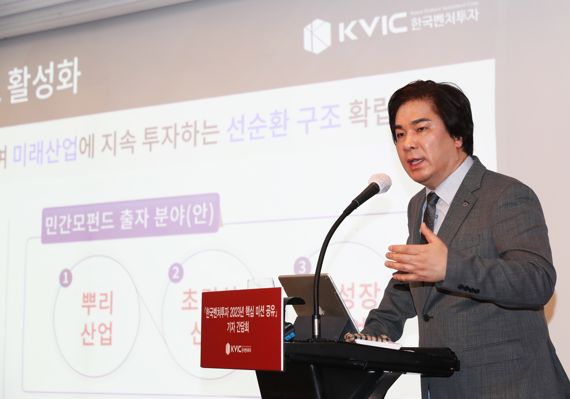 한국벤처투자, '2023년 핵심 미션 공유 기자 간담회' 개최