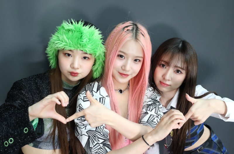 서울 종로구 뉴스1 사옥, 그룹 라임라잇 가은(왼쪽부터)과 수혜, 이토 미유 인터뷰. 2023.2.9/뉴스1 ⓒ News1 권현진 기자