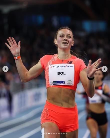 400ｍ와 400ｍ 허들에 모두 능한 펨키 볼 [세계육상연맹 인스타그램 캡처. 재판매 및 DB금지]