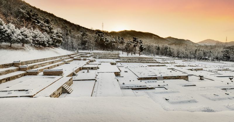 '양주 회암사지'의 전경. 사진=양주시