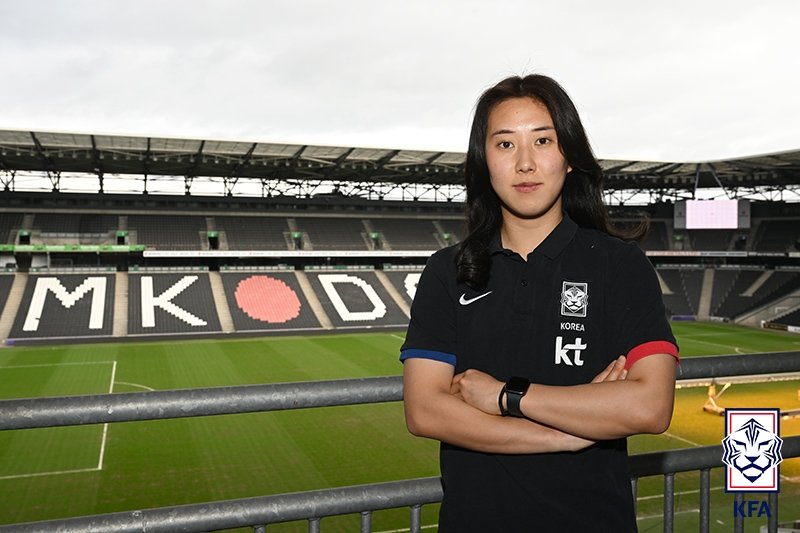 여자축구 국가대표 추효주 [대한축구협회 제공. 재판매 및 DB 금지]