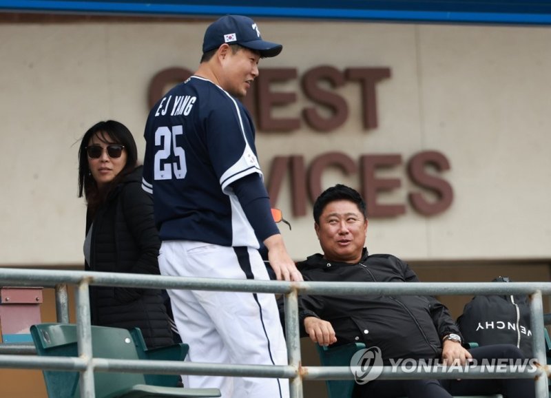 (투손[미국 애리조나주]=연합뉴스) 두산에서는 2015년부터 2021년까지 7시즌 연속 한국시리즈 진출해 3차례 우승을 차지하는 등 뚜렷한 성과를 남겼다.