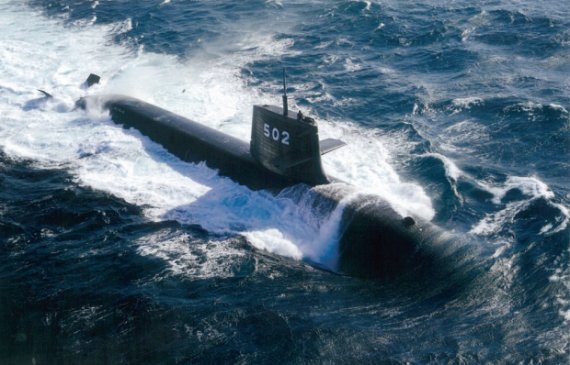 일본제국해군의 항공모함 ‘소류’에서 이름을 딴 소류급 잠수함은 일본해상자위대 최초로 공기불요추진장치를 탑재했다. /일본 해상자위대