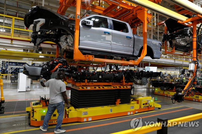 SK온, 美포드 F-150 납품 배터리 공장 보름만에 재가동