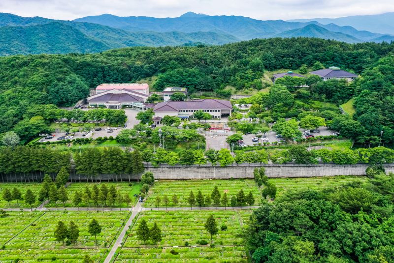 부산영락공원 전경./제공=부산시설공단