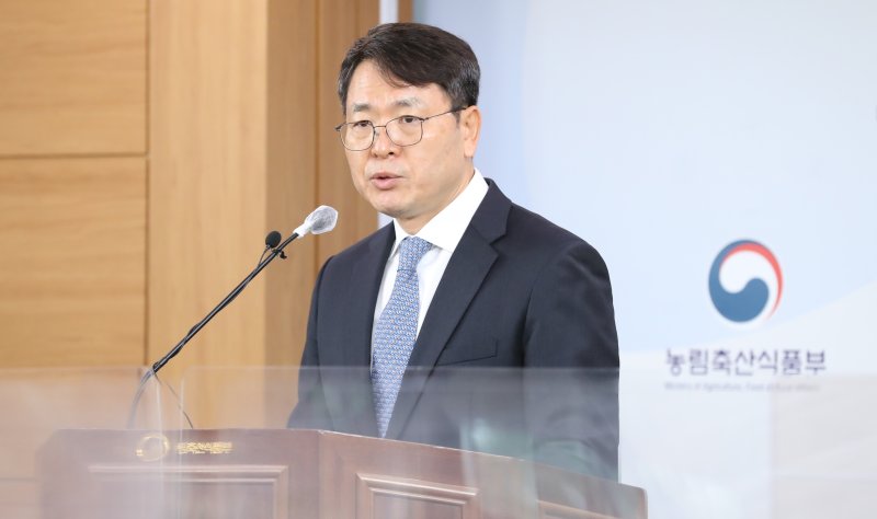 [세종=뉴시스] 강종민 기자 = 김정욱 농림축산식품부 축산정책관. 2022.11.22. ppkjm@newsis.com