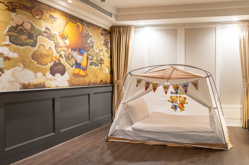 [서울=뉴시스]켄싱턴호텔 평창 포인포 키즈룸.(사진출처: 켄싱턴호텔 제공) 2023.02.21.