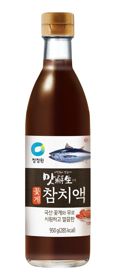 대상 청정원 맛선생 꽃게참치액