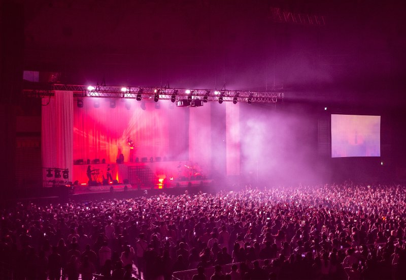 코난 그레이의 첫 단독 내한 공연 모습(라이브네이션코리아 제공)