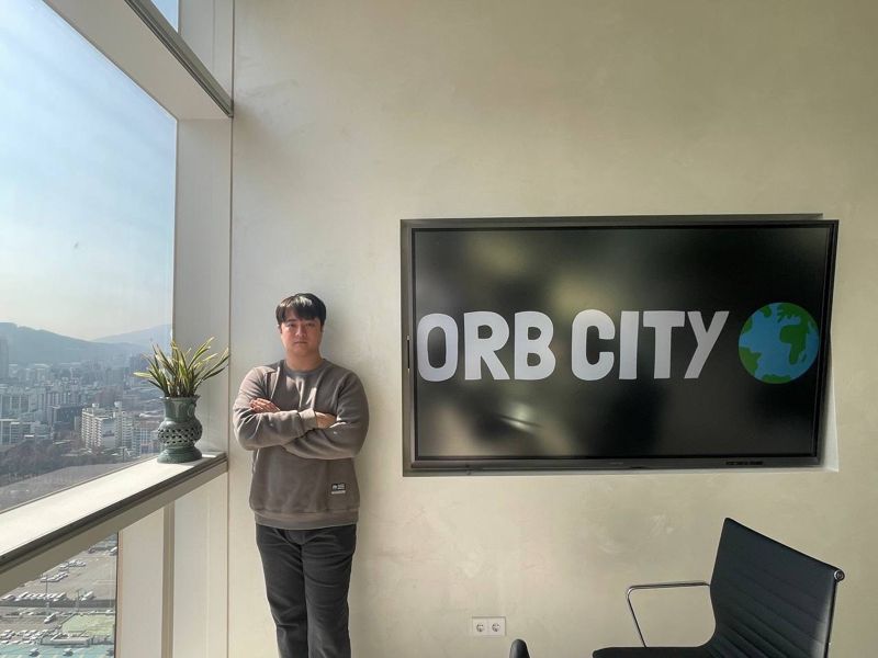 폴리곤 기반 랜드파이 프로젝트 '오브시티'(Orbcity)의 최현준 CEO(최고경영자)