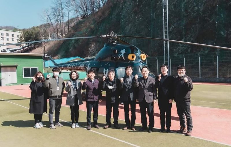 강원 태백 항공고등학교. 강원도교육청 제공.