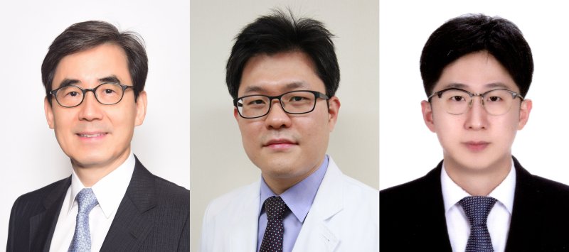 (왼쪽부터)서울대학교병원 순환기내과의 김효수·한정규·황도연 교수/서울대학교병원 제공