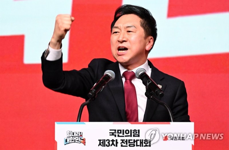 김기현 국민의힘 신임 당대표 일문일답 "원팀으로 총선 압승 이끌 것"