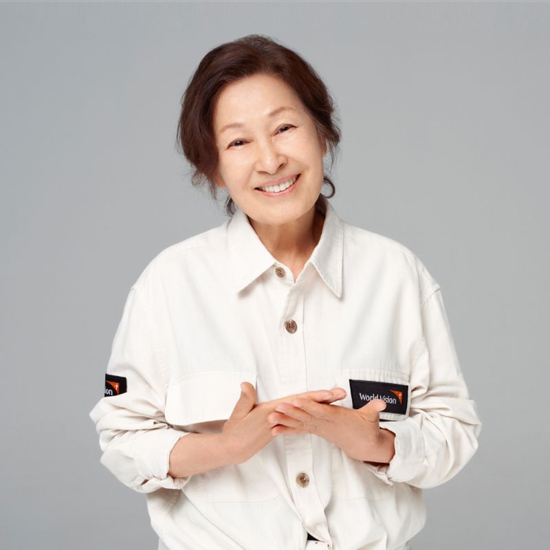 배우 김혜자 /사진=월드비전