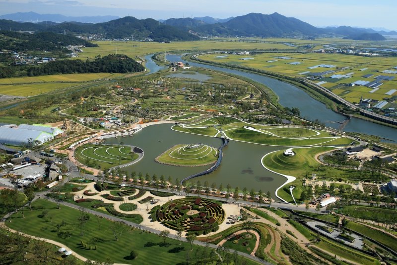 순천만국가정원 전경.(순천시 제공)2023.2.22/뉴스1