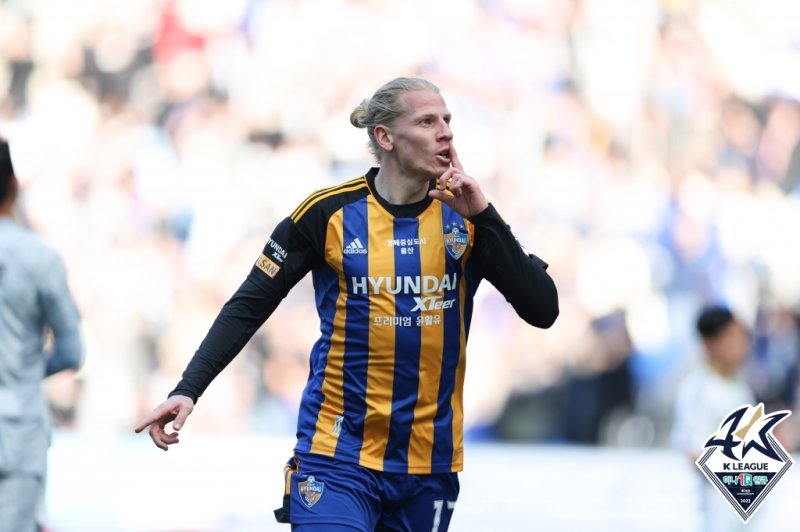 [울산=뉴시스]울산 현대 루빅손. (사진=프로축구연맹 제공)