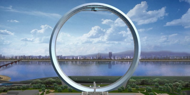 우대성 '우연히 건축사무소(전 오퍼스 건축)' 대표가 홈페이지에 공개한 2000년 '천년의 문' 기획안 사진.