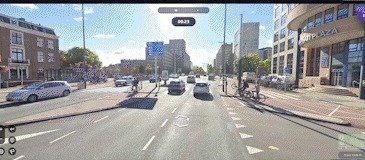 지오게서 플레이 모습. 주변을 둘러봤지만 비숙련자가 단서를 한번에 찾고, 지도에서 위치를 찍기는 어려웠다. (박소은 기자)