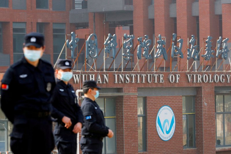 지난 2021년 2월 3일 중국 후베이성 우한에서 촬영된 우한바이러스연구소.로이터연합뉴스