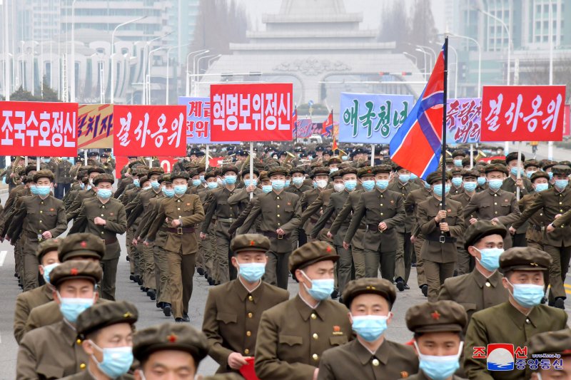 北 한미연합연습 반발... 청년집회 "미제와 괴뢰역적들에 대한 격멸의지 타올라" 보도