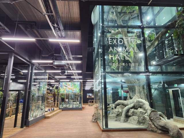 서울호서직업전문학교 파주 캠퍼스 내 특수동물관/사진 제공=서울호서직업전문학교