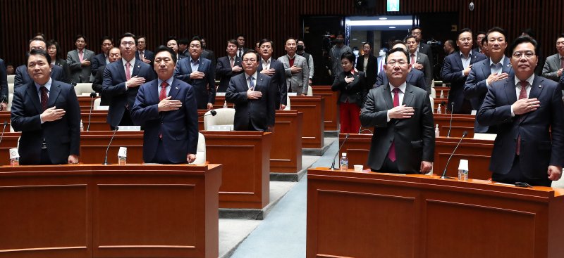 與 하영제 체포동의안 놓고 복잡한 '속내'