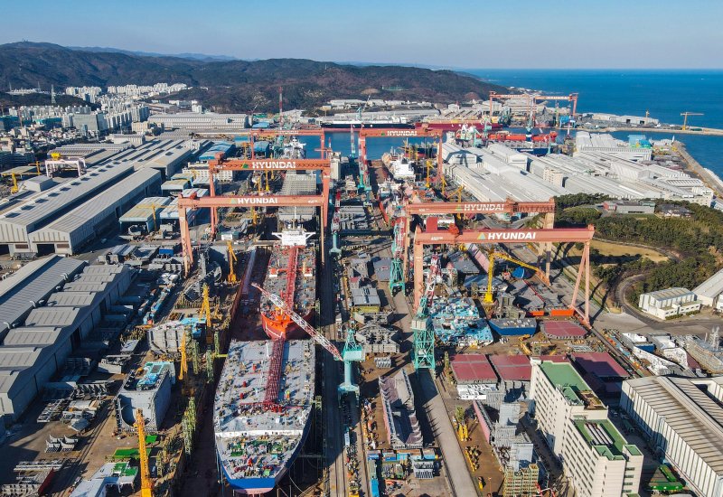 [울산=뉴시스]현대중공업 울산 본사 전경. (사진=현대중공업 제공) photo@newsis.com *재판매 및 DB 금지