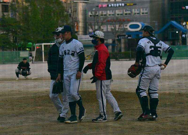 이병헌이 부상당했었던 당시 (사진 = 전상일 기자)