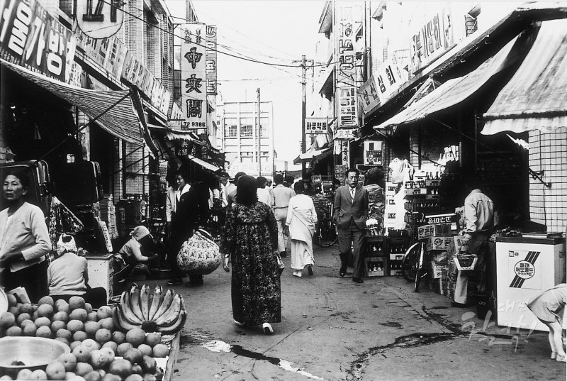 4.1970년 대전 중앙시장 모습. 대전시 제공
