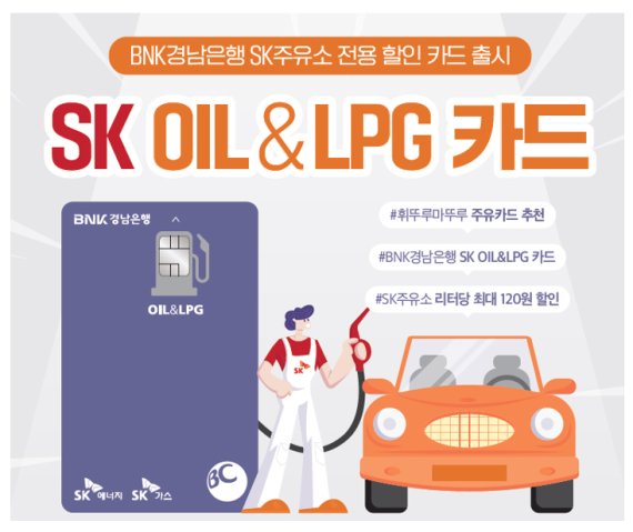 '리터당 최대 120원 할인'...BNK경남은행 'SK OIL&LPG 카드' 출시