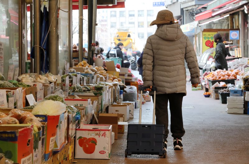 서울 서대문구의 한 전통시장/뉴스1 ⓒ News1 박세연 기자