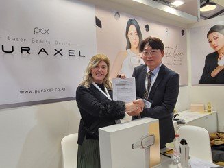 이탈리아 코스모프로프 볼로냐(COSMOPROF 2023) 전시회에 참가한 라메디텍. (사진=라메디텍) *재판매 및 DB 금지