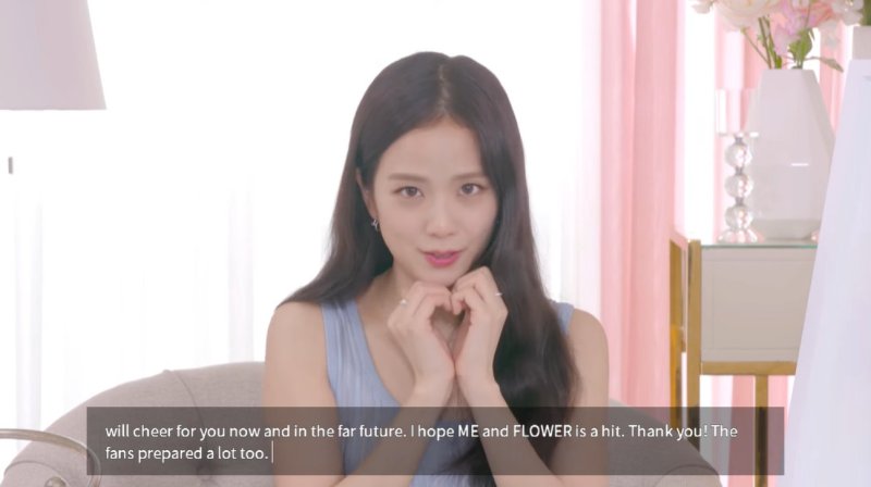 블랙핑크 지수(블랙핑크 유튜브 영상 갈무리)