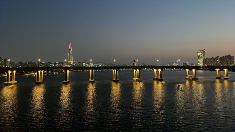 광진교 8번가에서 바라본 한강 야 /사진=서울시