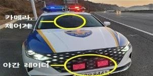 고속순찰차에 적용디는 탑재형 단속장비 설명 /사진=뉴스1