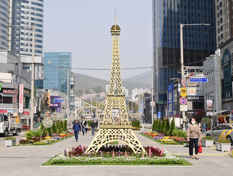 해운대구, 엑스포 실사단 환영 축제 분위기 조성