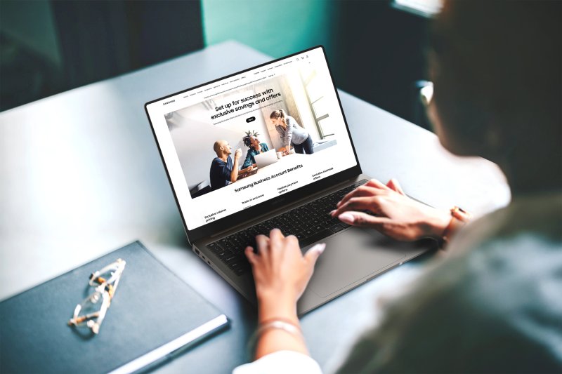 [서울=뉴시스]B2B 고객 전용 e스토어 활용 라이프스타일 이미지. (사진=삼성전자 제공) photo@newsis.com *재판매 및 DB 금지