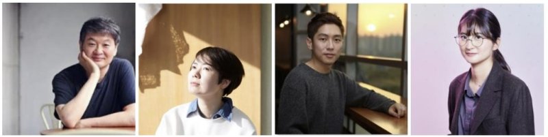 왼쪽부터 허진호, 홍지영, 손태겸, 김세인 감독 [메리크리스마스 제공. 재판매 및 DB 금지]